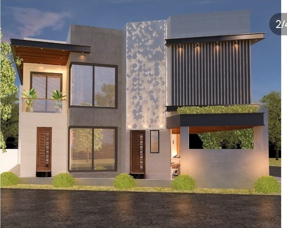 Ali Village Khairpur — main entrance of the residential project by Mehmood & Co Builders
